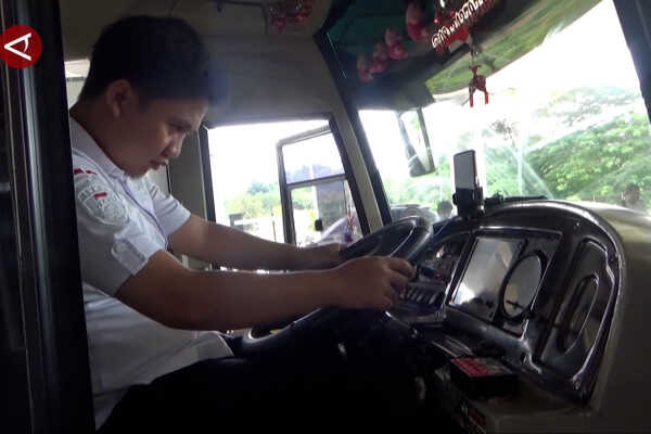 BPTD and Southeast Sulawesi Police Traffic Directorate Inspect Roadworthiness of Lebaran Homecoming Buses