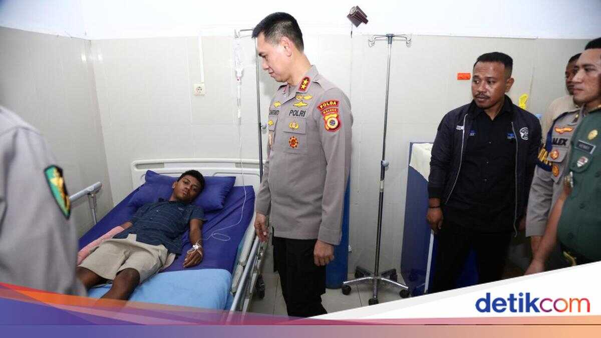 Maluku Police Chief Visits Teenager Allegedly Assaulted by Brimob Officer in Tual
