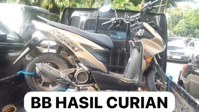 Two Armed Motorcycle Thieves in West Jakarta Arrested After Viral Video, One Suspect a Minor