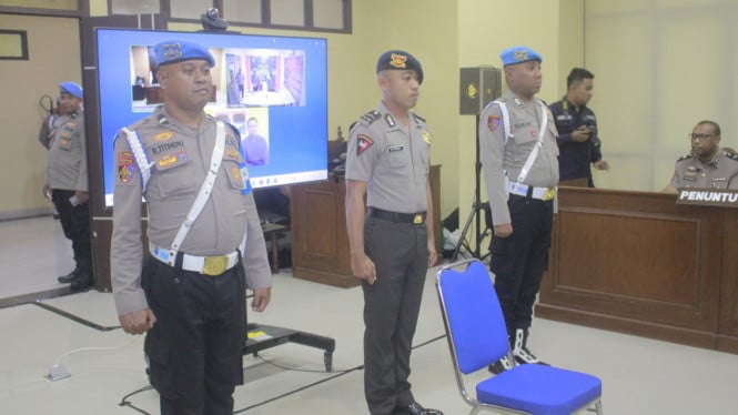 Bripda Mesias Siahaya, Brimob Officer Who Assaulted Madrasah Student to Death, Officially Dismissed — Considering Appeal