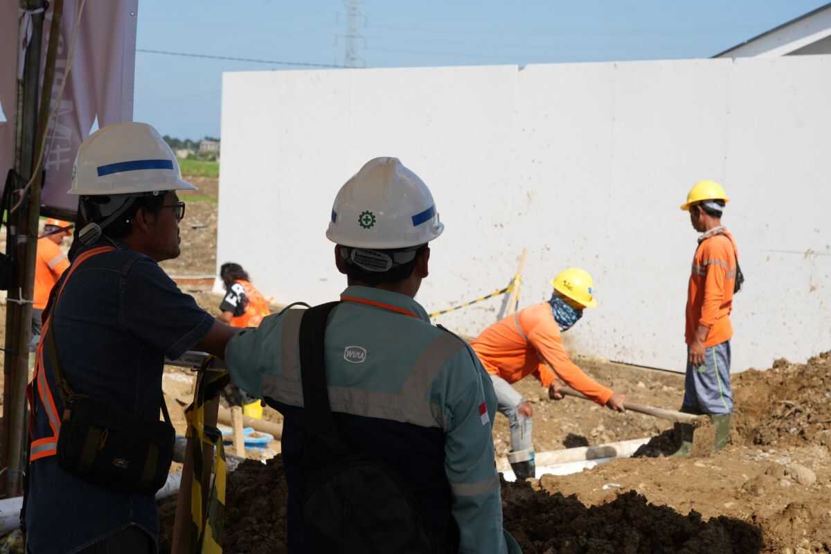 Ministry of Public Works Moves Swiftly to Provide Modular Temporary Housing for Landslide Victims in Tegal Regency
