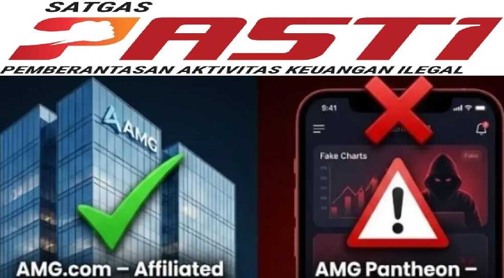 Crypto Asset Scam: PASTI Task Force Shuts Down AMG Pantheon Operations