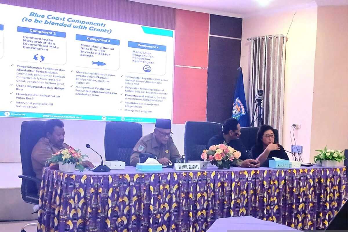 Ministry of Marine Affairs and Fisheries Convenes Stakeholders to Design Blue Coast Programme in Sorong