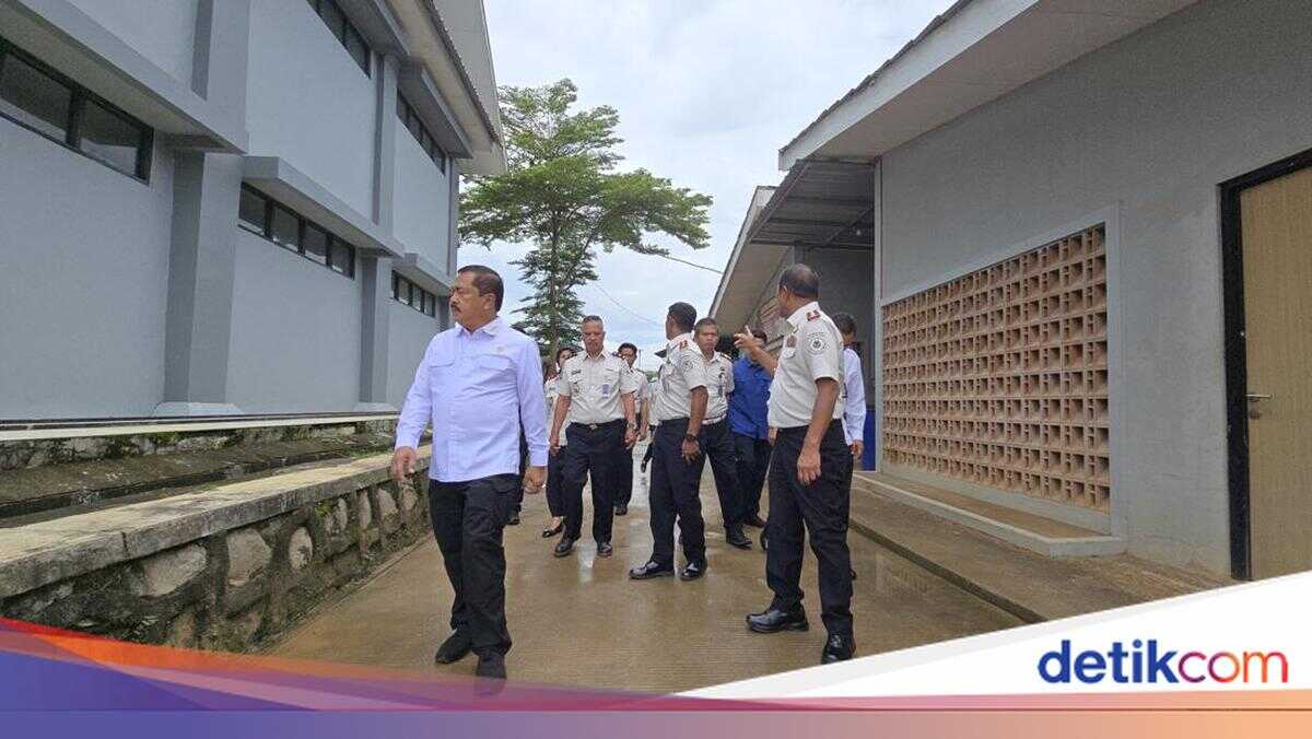 Minister Agus Andrianto Conducts First Ministerial Inspection at Ciangir Open Prison