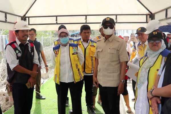 Public Works Minister: 44 temporary housing blocks in North Aceh to be completed before Eid