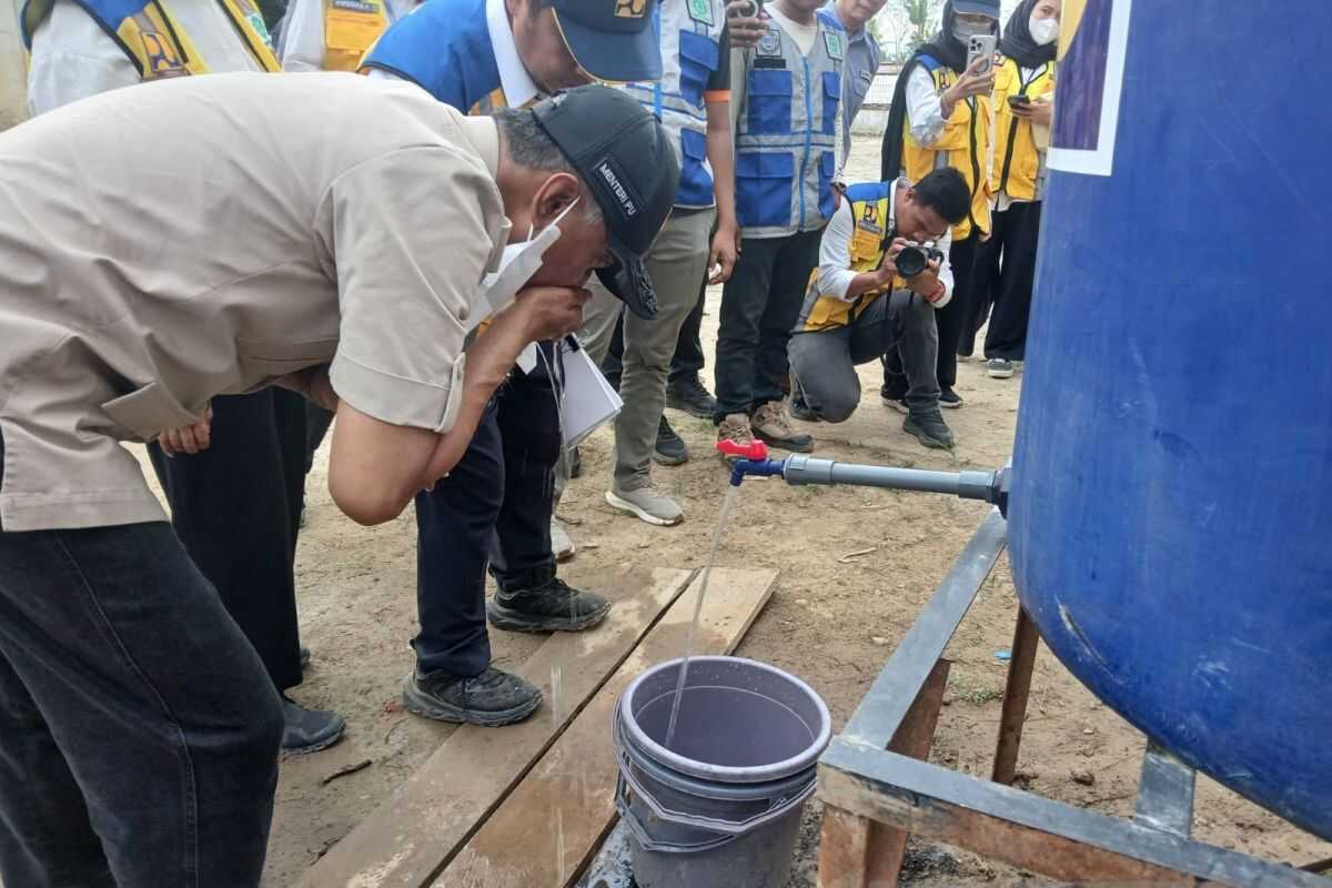 Public Works Minister: Langkahan Water System Resumes Clean Water Supply to Community