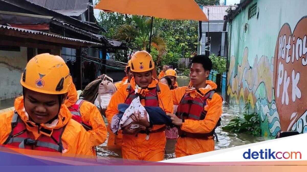 Flooding in Makassar: 545 Displaced Residents Evacuated to Six Locations