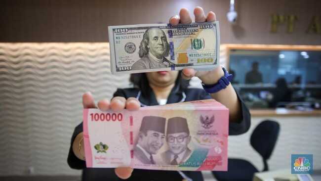 Rupiah Strengthens at Close, US Dollar Now at Rp16,780