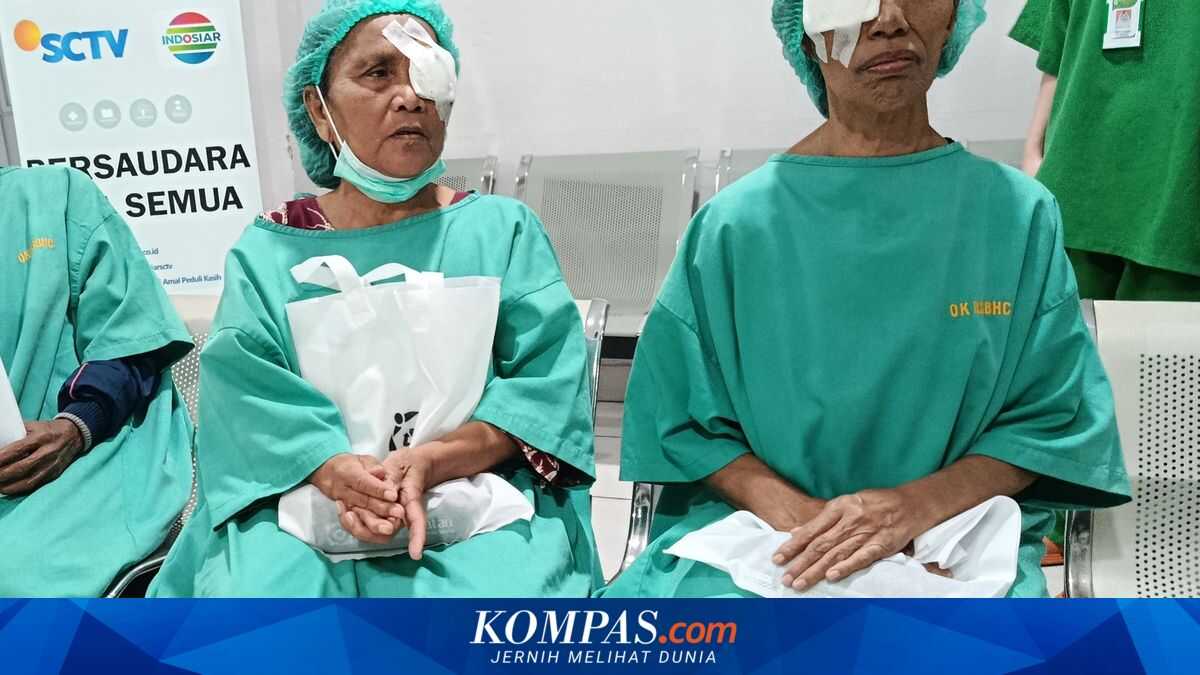 41 Bekasi Residents Undergo Free Cataract Surgery, Participants Express Gratitude for Improved Vision