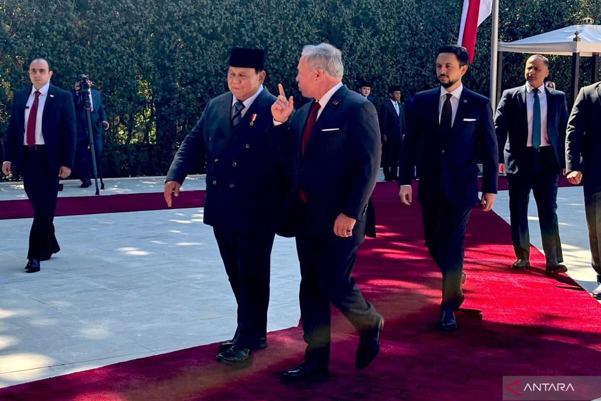 Prabowo and King Abdullah II Strengthen Cooperation for Palestinian Peace