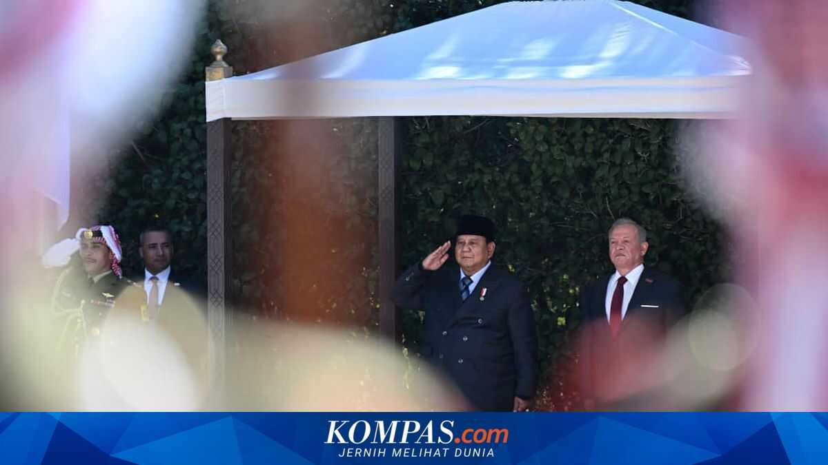 Jordan's King Praises Prabowo: Your Commitment to Protecting the People of Gaza is Very Courageous