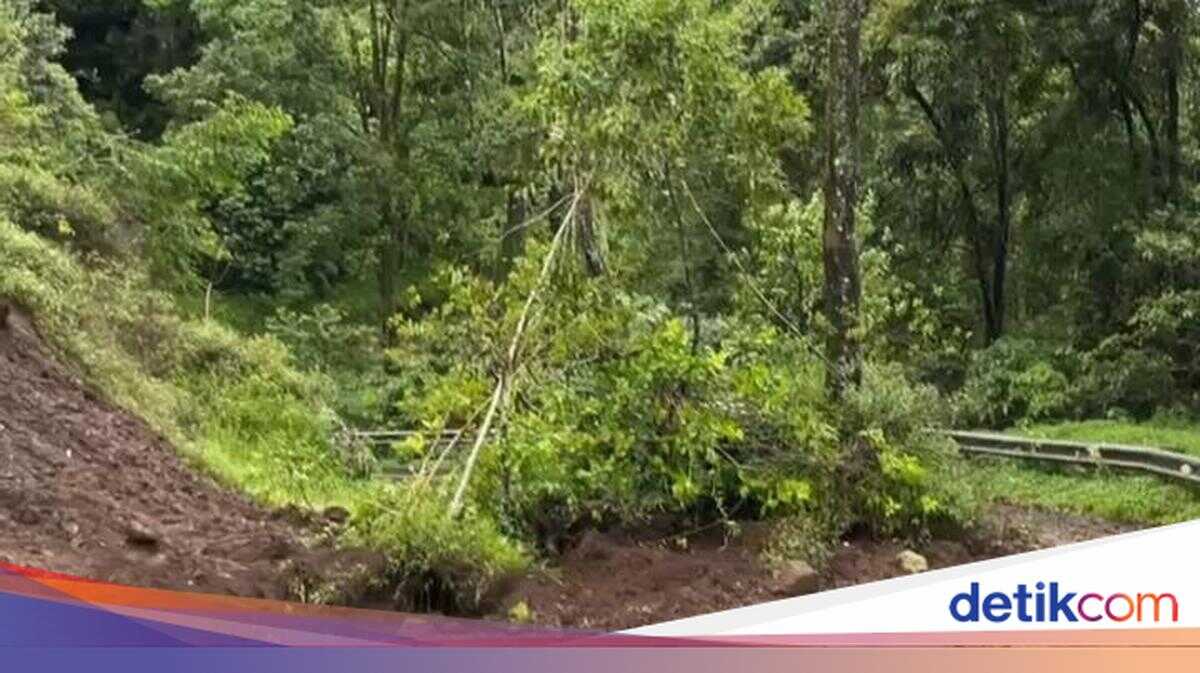 Landslide Disrupts Traffic on Pusuk Sembalun Route