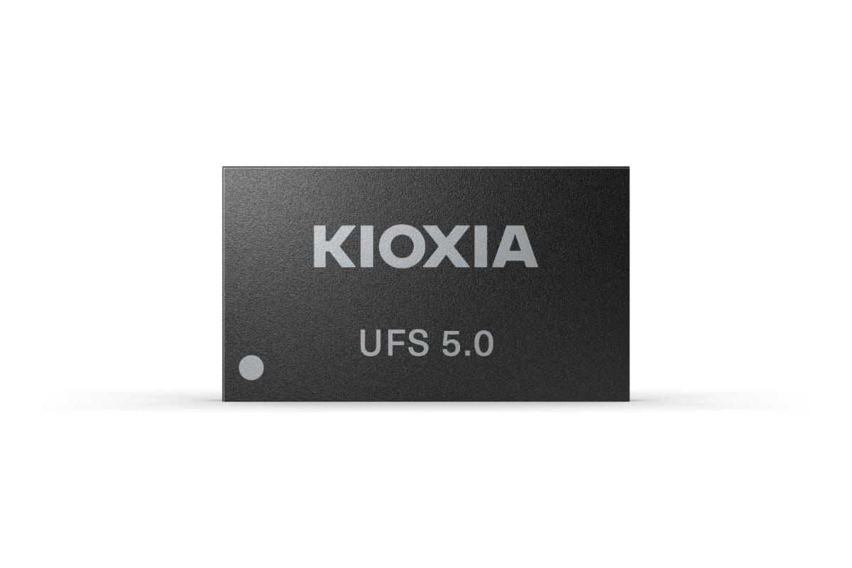 Kioxia Ships Embedded Flash Memory Samples with Next-Generation UFS 5.0 for Future Mobile Applications