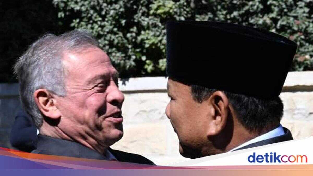 Jordanian King Appreciates Prabowo's Commitment to Pursuing a Two-State Solution