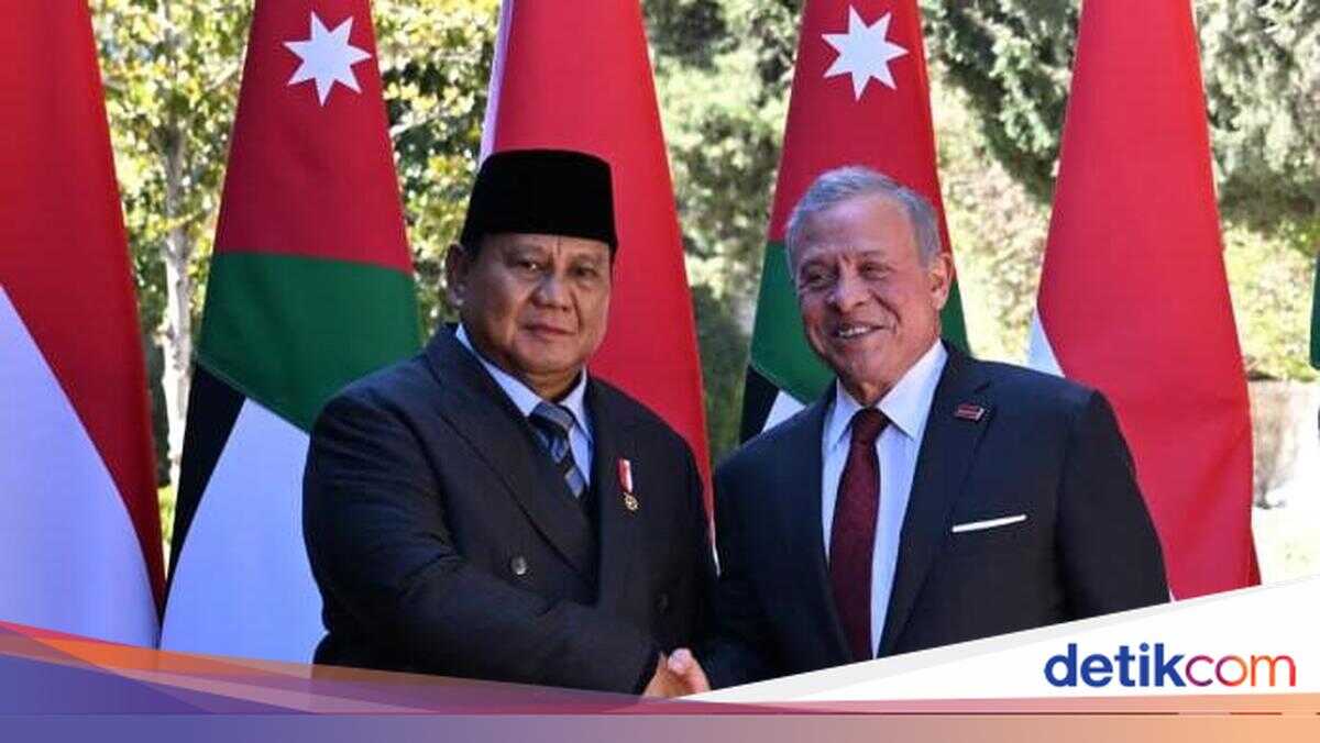 Prabowo Strengthens Indonesia-Jordan Cooperation to Address Humanitarian Crisis in Gaza-West Bank