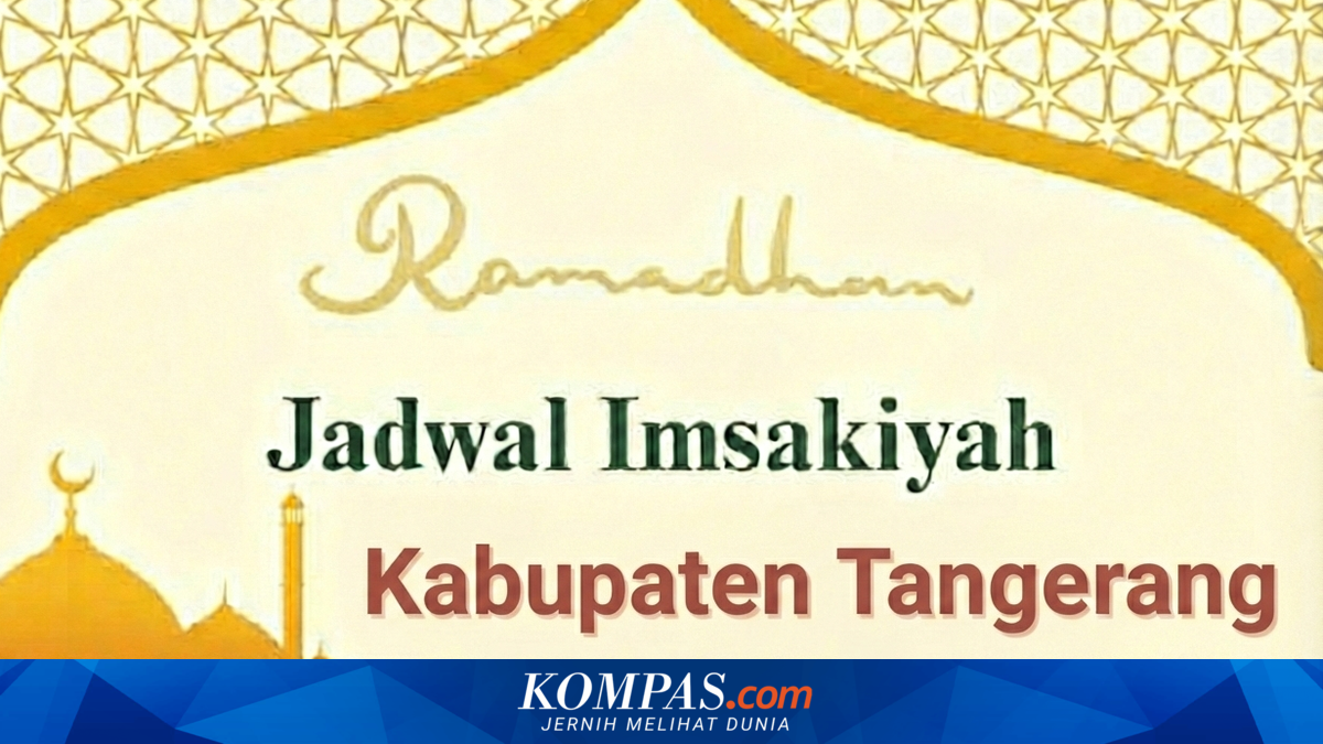 Imsakiyah Schedule for Tangerang Regency, Thursday, 26th February 2026