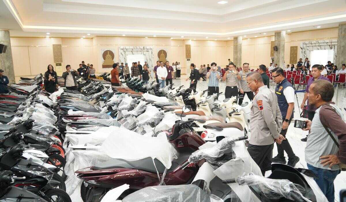 Central Java Police Uncover Large-Scale Motorcycle Theft Syndicate Operating Across Provinces