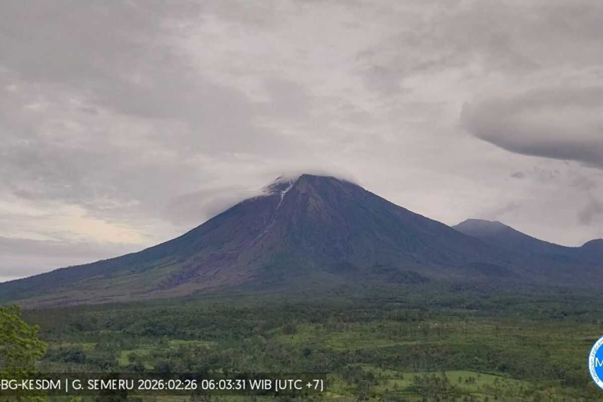 Mount Semeru's Lahar Flood Tremors Recorded for Nearly Four Hours