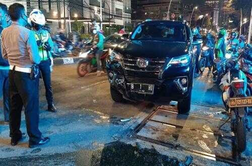 Timeline of Reckless Driving Incident Involving a Calya Driver on Gunung Sahari, Driving Against Traffic and Colliding with Other Road Users