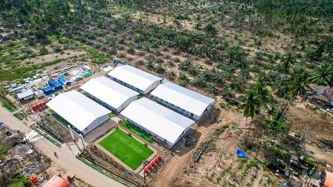 Waskita Karya and the Ministry of Public Works Successfully Complete Dozens of Temporary Shelters