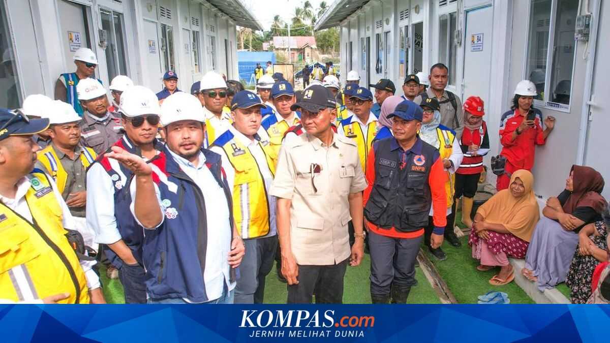Waskita Karya and the Ministry of Public Works Complete Dozens of Temporary Shelters in North Aceh, Now Occupied