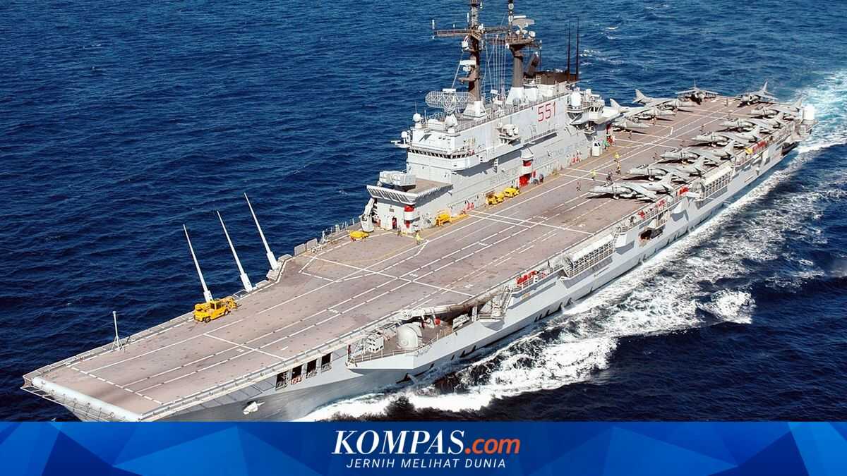 Set to Become Indonesia's First Aircraft Carrier, Here are the Functions of the Italian Giuseppe Garibaldi