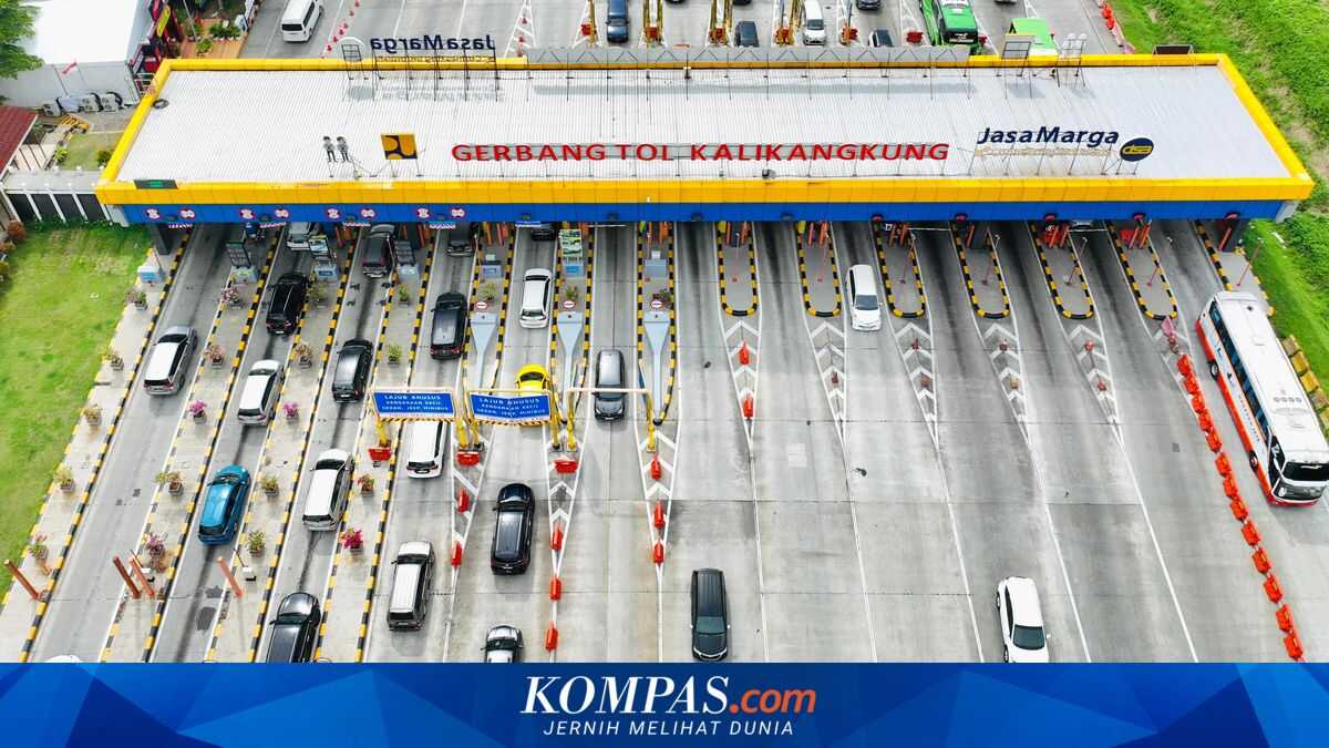 Kalikangkung Toll Gate, a Key Hub on the Trans-Java Toll Road, Ready to Serve Eid Al-Fitr Travellers
