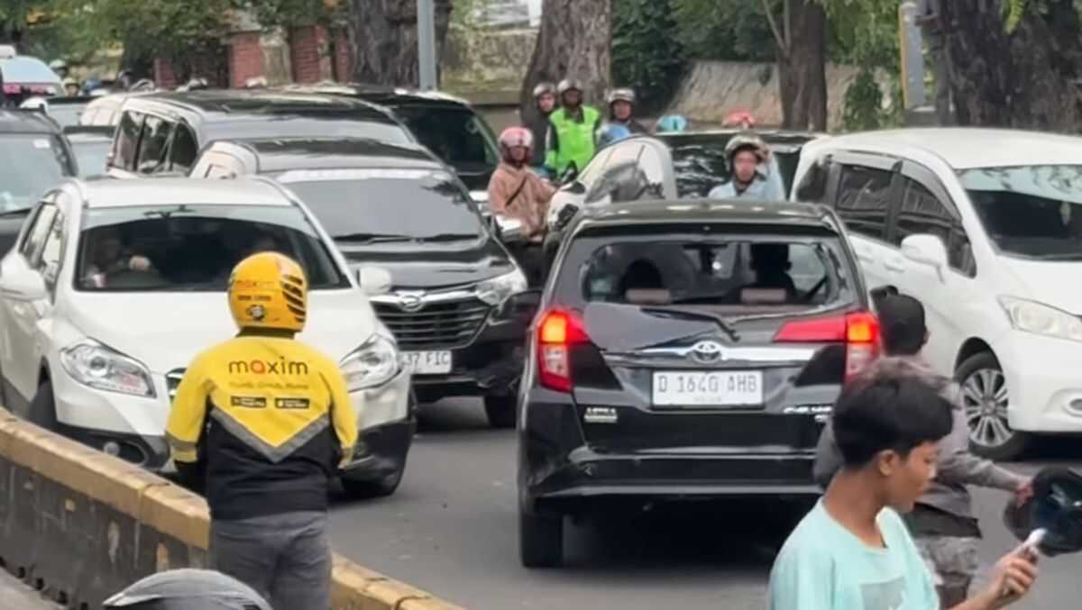 Reckless Driver Arrives in Jakarta, Intended to Go to Ancol with Girlfriend