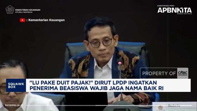 Video: Recipients of LPDP Scholarships, Funded by Taxpayer Money, Must Uphold Indonesia's Good Name