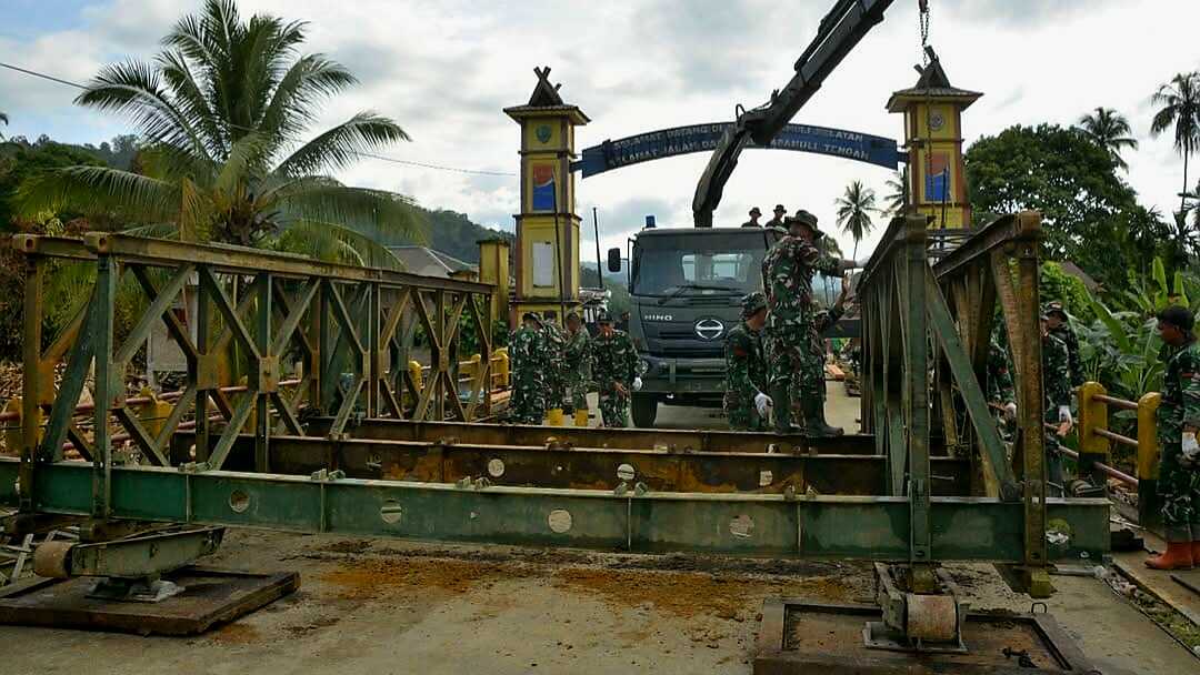 North Sumatra Aims to Complete 10 Aramco Bridges in Disaster-Hit Areas by March