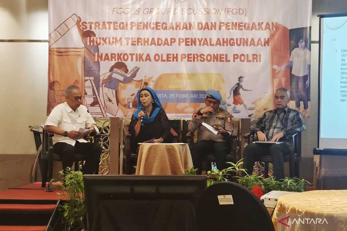 Kompolnas urges Polri to investigate money laundering in drug cases