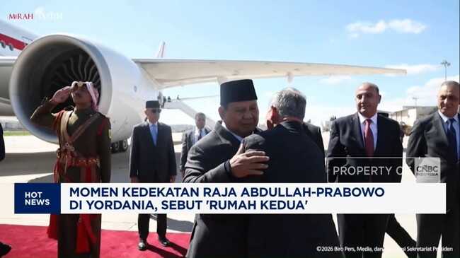 Video: Close Moments Between King Abdullah and Prabowo - Trump Hits Indonesian Tariffs