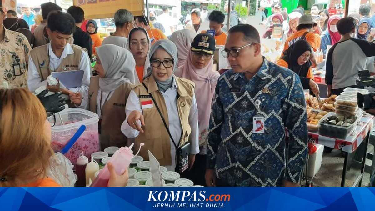 Jakarta's BPOM Finds Textile Dye in Takjil Food Sample in Benhil