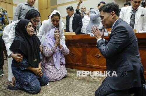 Seeking Justice, Parents of Sea Dragon Ship Crew Member Facing Death Sentence Plead to Commission III of the DPR