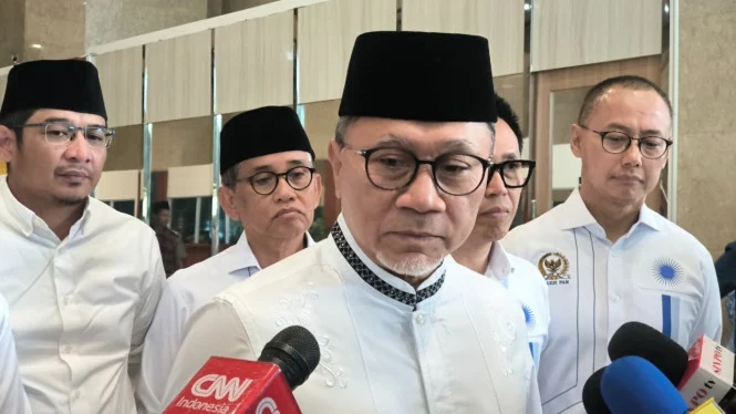 Zulhas Reminds PAN Faction Members: Being Part of a Party Means Being One Team, and Must Align with the President's Vision