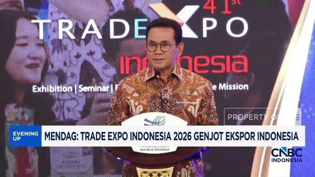 Video: Minister of Trade: Trade Expo Indonesia 2026 to Boost Indonesian Exports