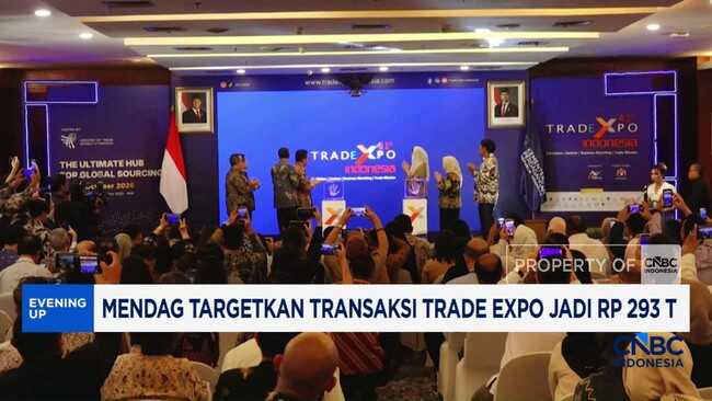 Video: Trade Minister Targets Rp 293 Trillion in Transactions at Trade Expo