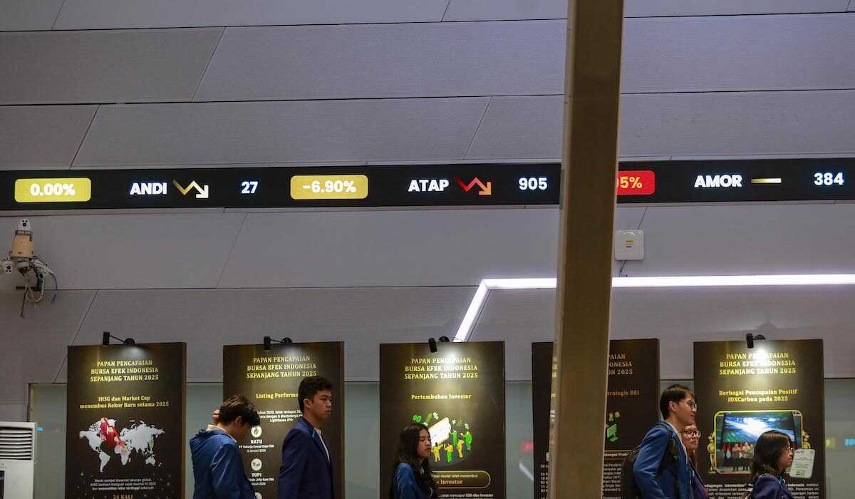 IHSG Plunges 1.05 Per Cent: These Stocks Are Hit Hardest!