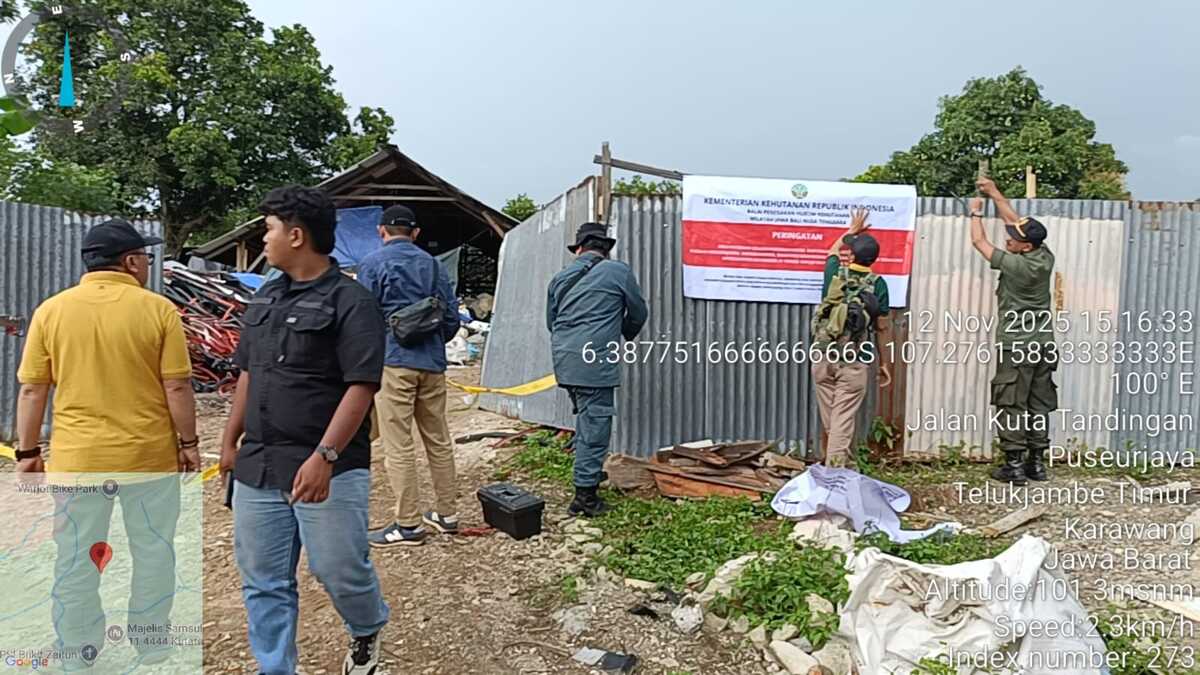 Case File Complete, Illegal Logging Case in Karawang Ready for Trial