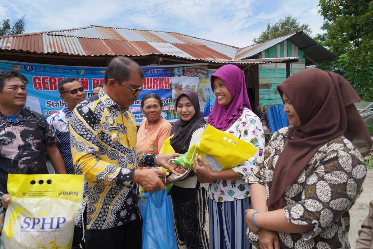 Toba Regency Government Holds Affordable Food Programme to Maintain Food Price Stability