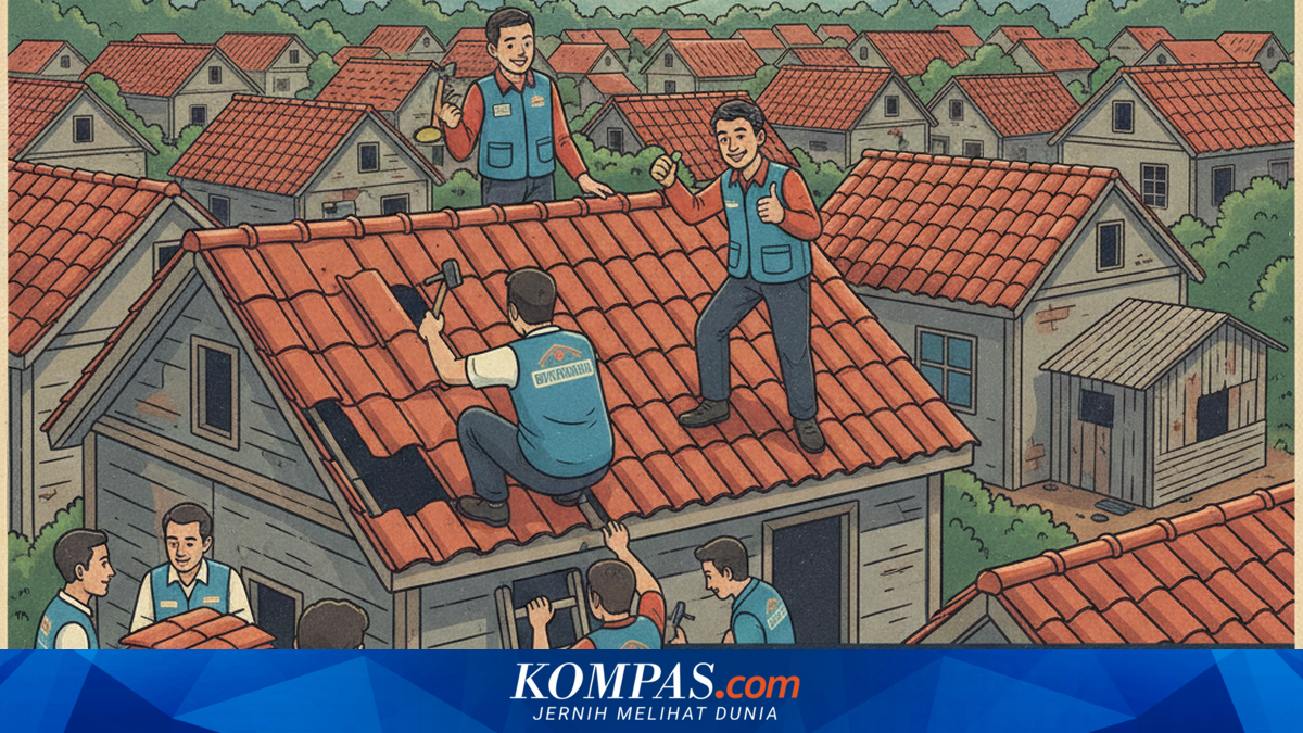 Each House Participating in the Roofing Assistance Programme Will Receive Rp 3 Million