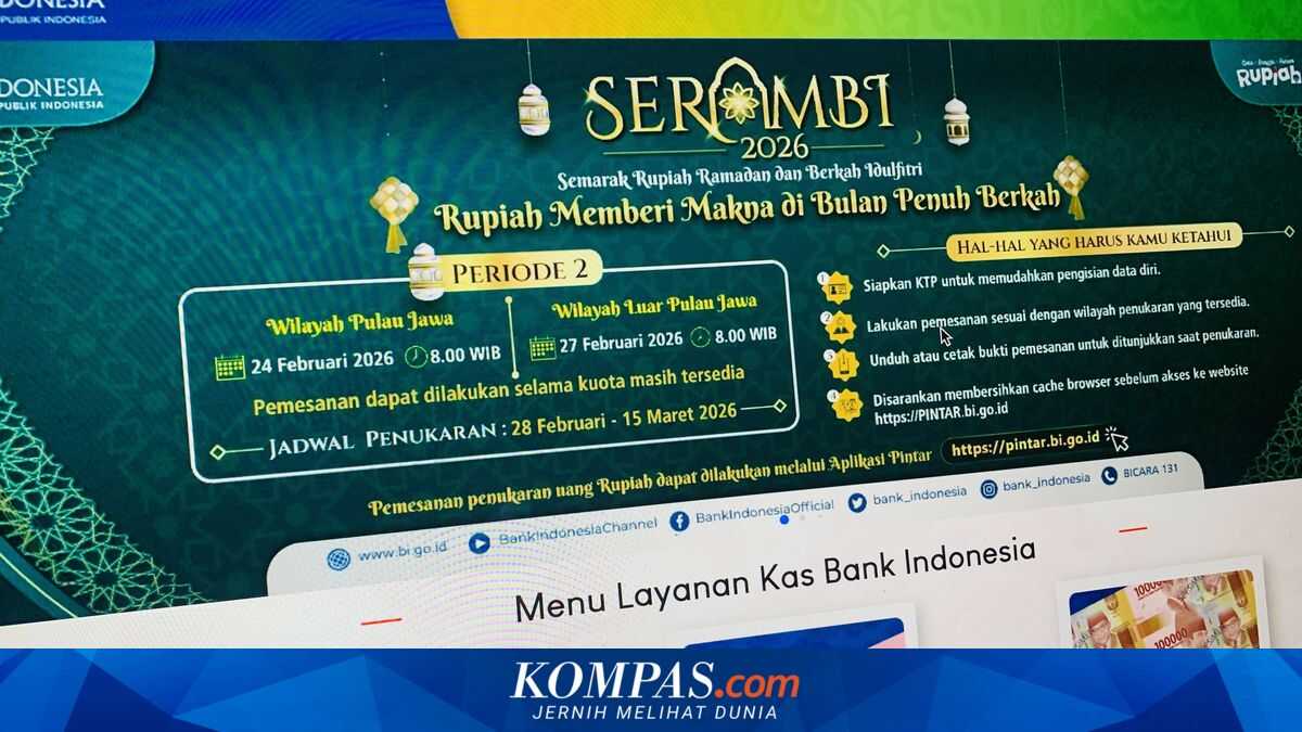 New Rupiah Exchange Service for Eid al-Fitr 2026 Opens: Here's How to Use Pintar BI Outside Java