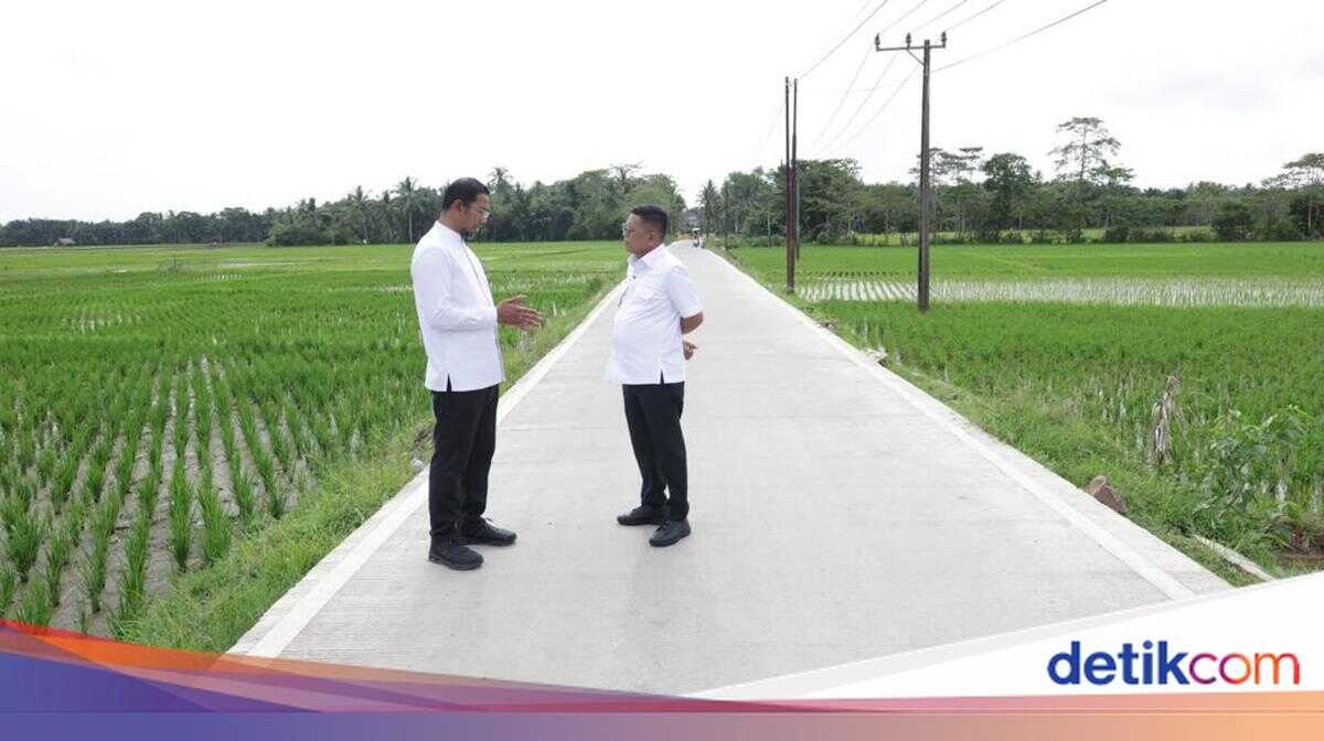 Sukadame-Kubangkondang Road Completed, Residents Urged to Maintain Village Infrastructure
