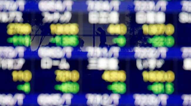 Asian markets mostly decline, following Wall Street's weakness