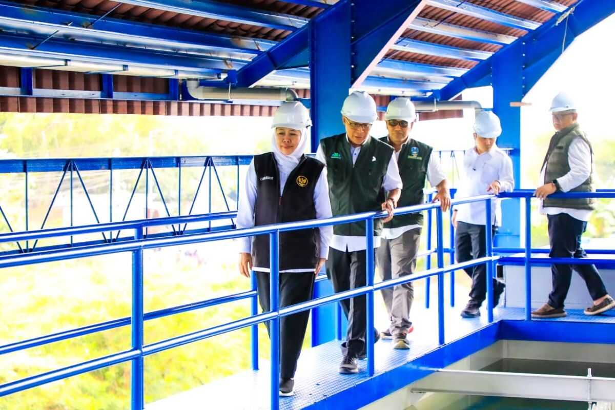 East Java Provincial Government increases Mojolagres SPAM capacity to 300 litres per second