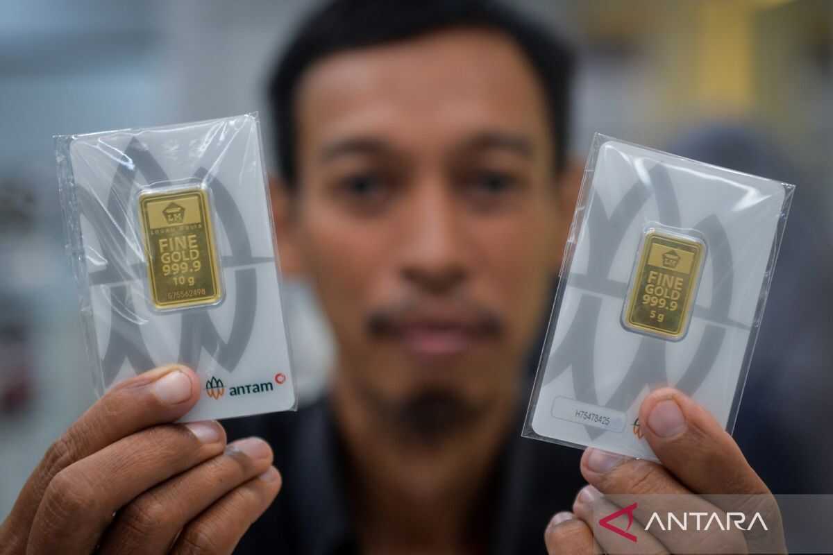 Antam Gold Price Rises Modestly by Rp6,000 to Rp3.045 Million Per Gram This Friday