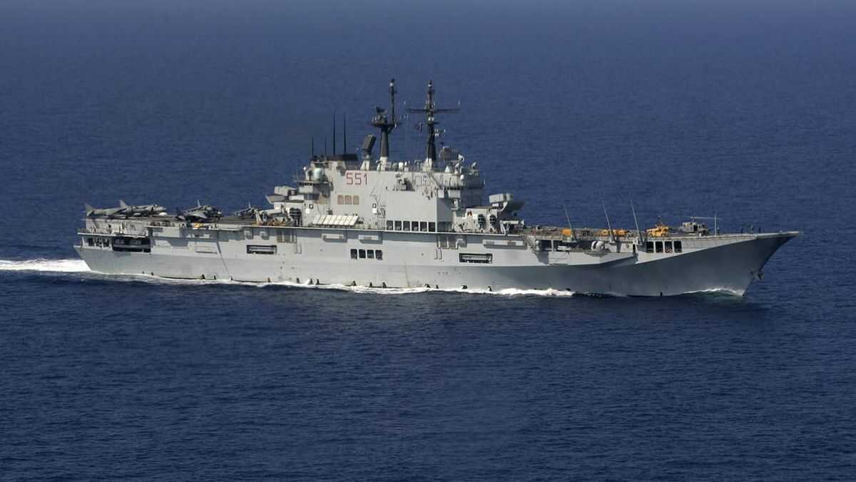 Ministry of Defence: Garibaldi Ship Prepared for Non-Combat Military Operations