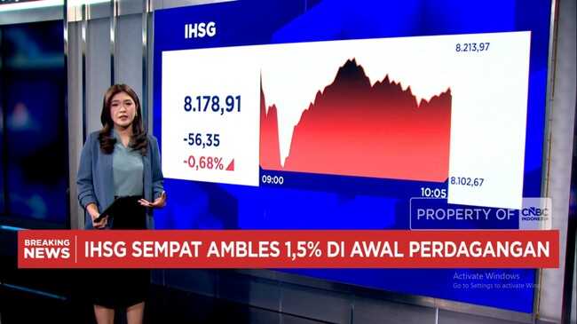 S&P Warns of Potential Downgrade in Indonesia's Debt Rating as IHSG Declines 1.5%