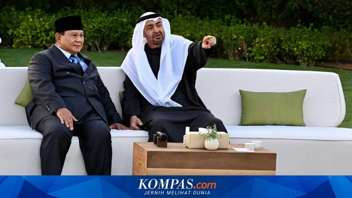 Prabowo-MBZ Meeting: UAE Seeks to Increase Investment in Indonesia