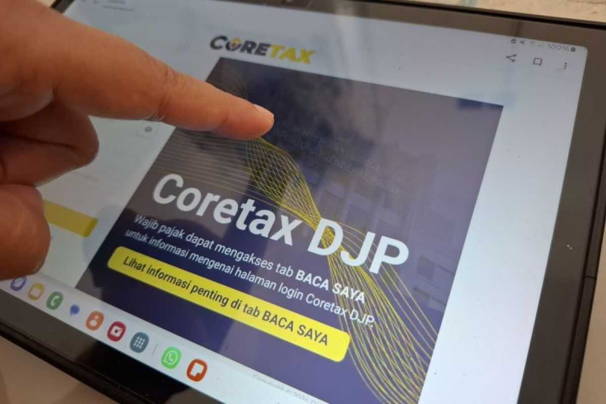 DJP records Coretax activation reaching 14.6 million with 4.6 million annual tax returns filed